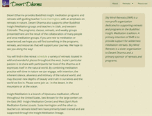 Tablet Screenshot of desertdharma.org